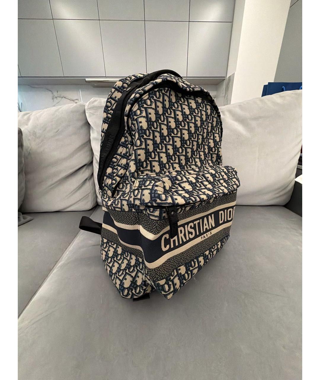 CHRISTIAN DIOR Жаккардовый рюкзак, фото 2