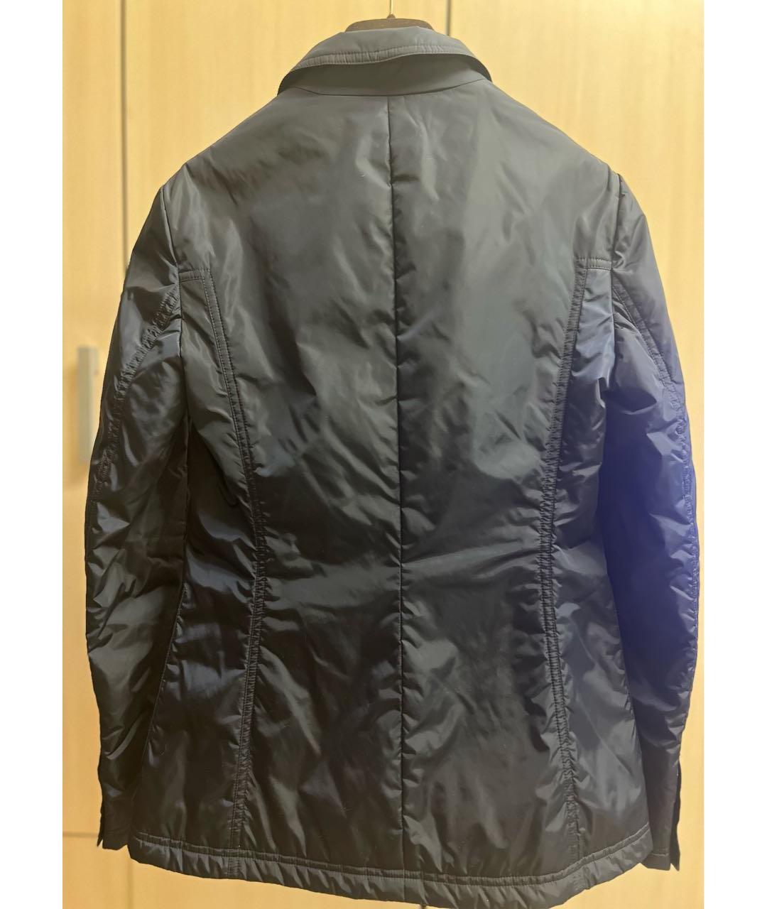 GUCCI Темно-синий полиамидовый жакет/пиджак, фото 2