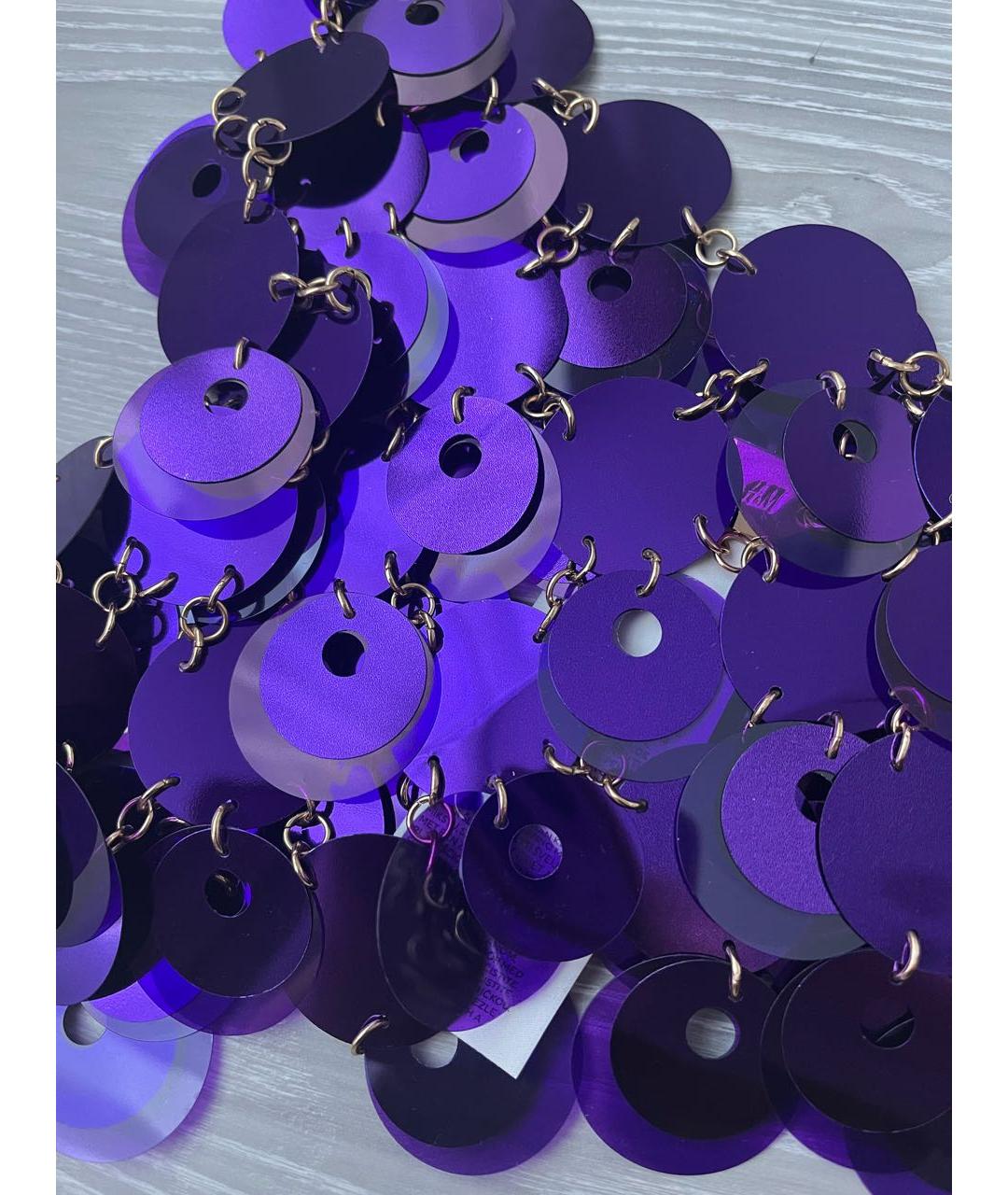 PACO RABANNE Фиолетовая блузы, фото 5