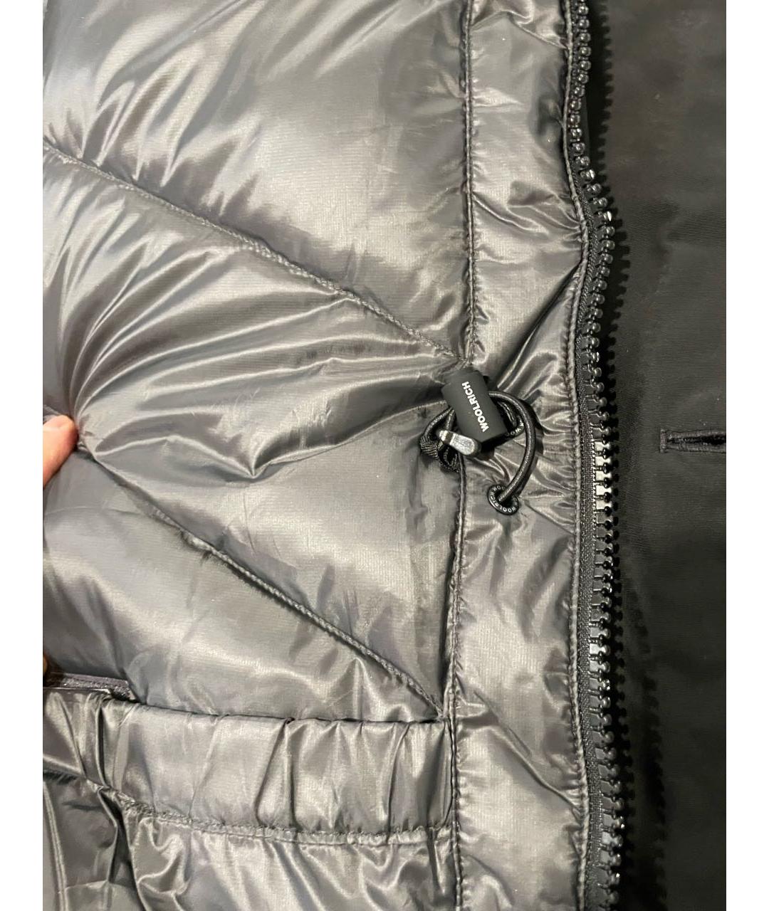 WOOLRICH Черная парка, фото 5