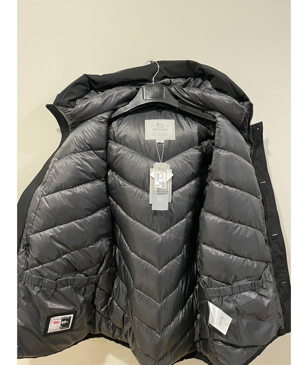 WOOLRICH Черная парка, фото 3