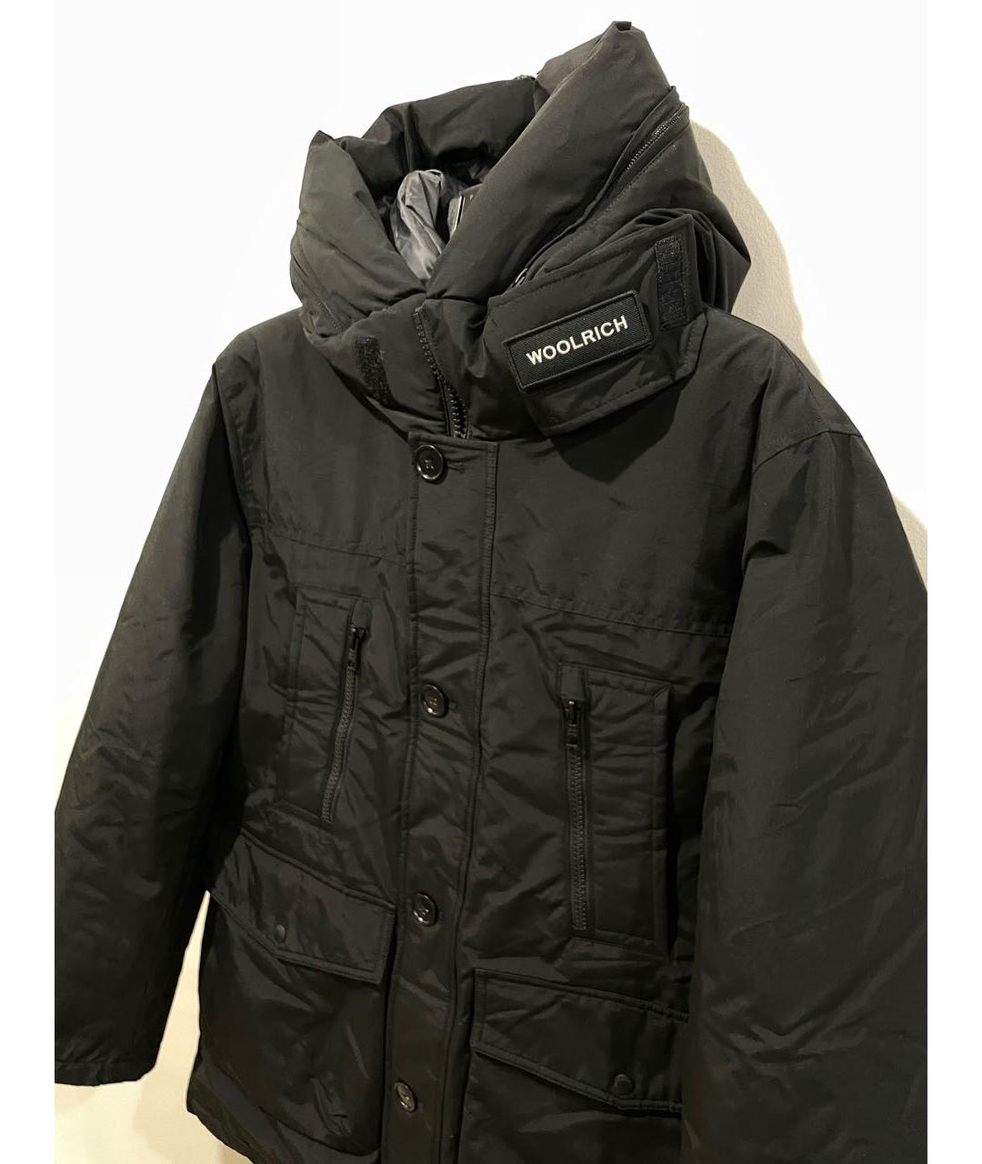 WOOLRICH Черная парка, фото 4
