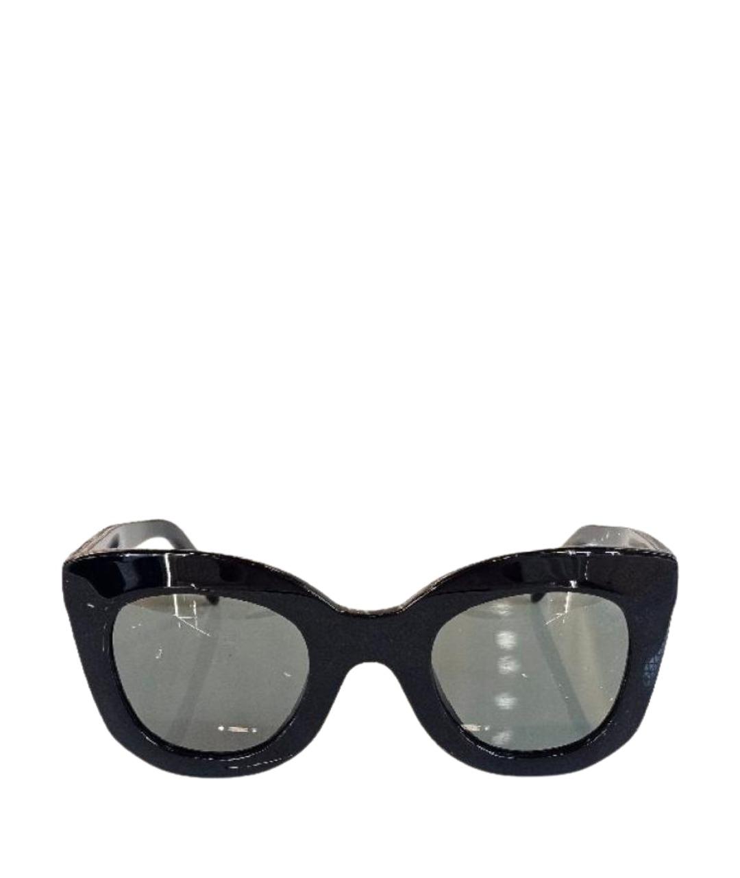 CELINE Черные пластиковые солнцезащитные очки, фото 1