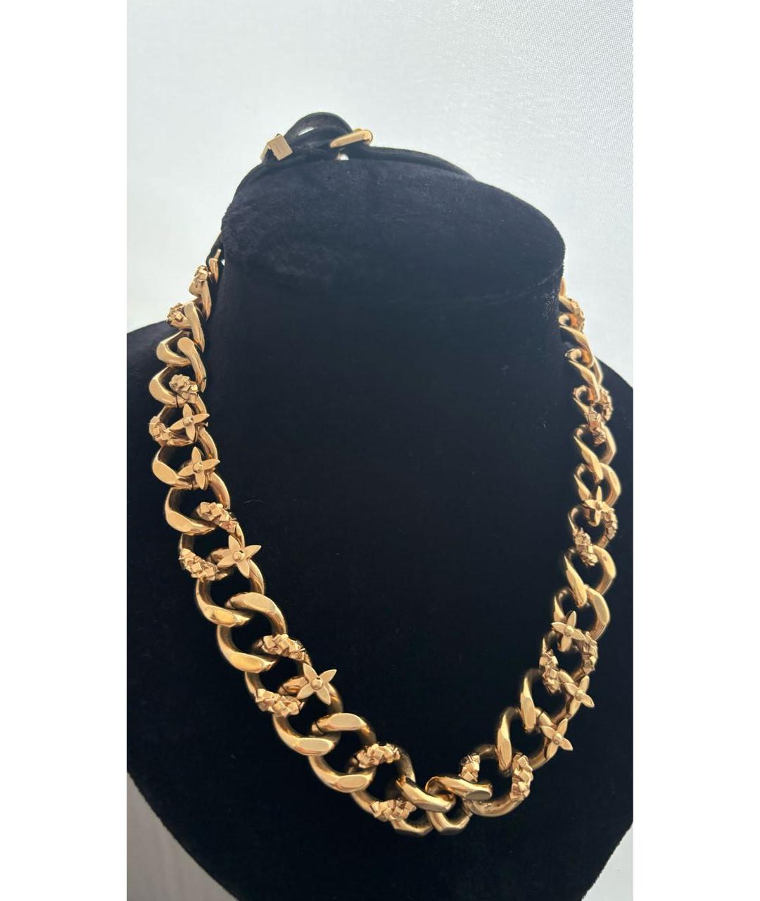 LOUIS VUITTON Золотой металлический комплект, фото 3