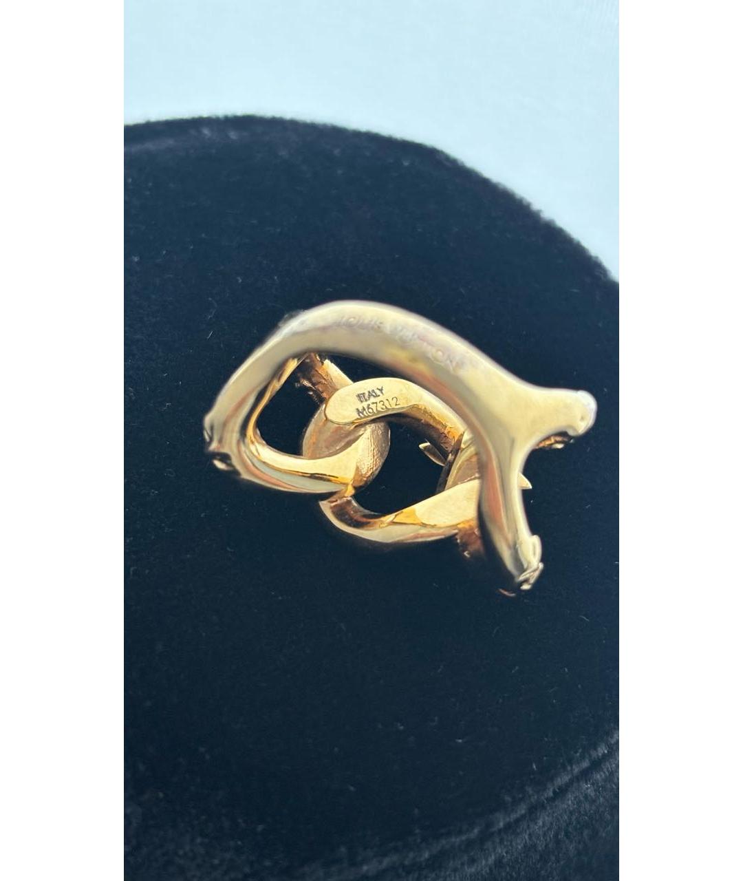 LOUIS VUITTON Золотой металлический комплект, фото 8