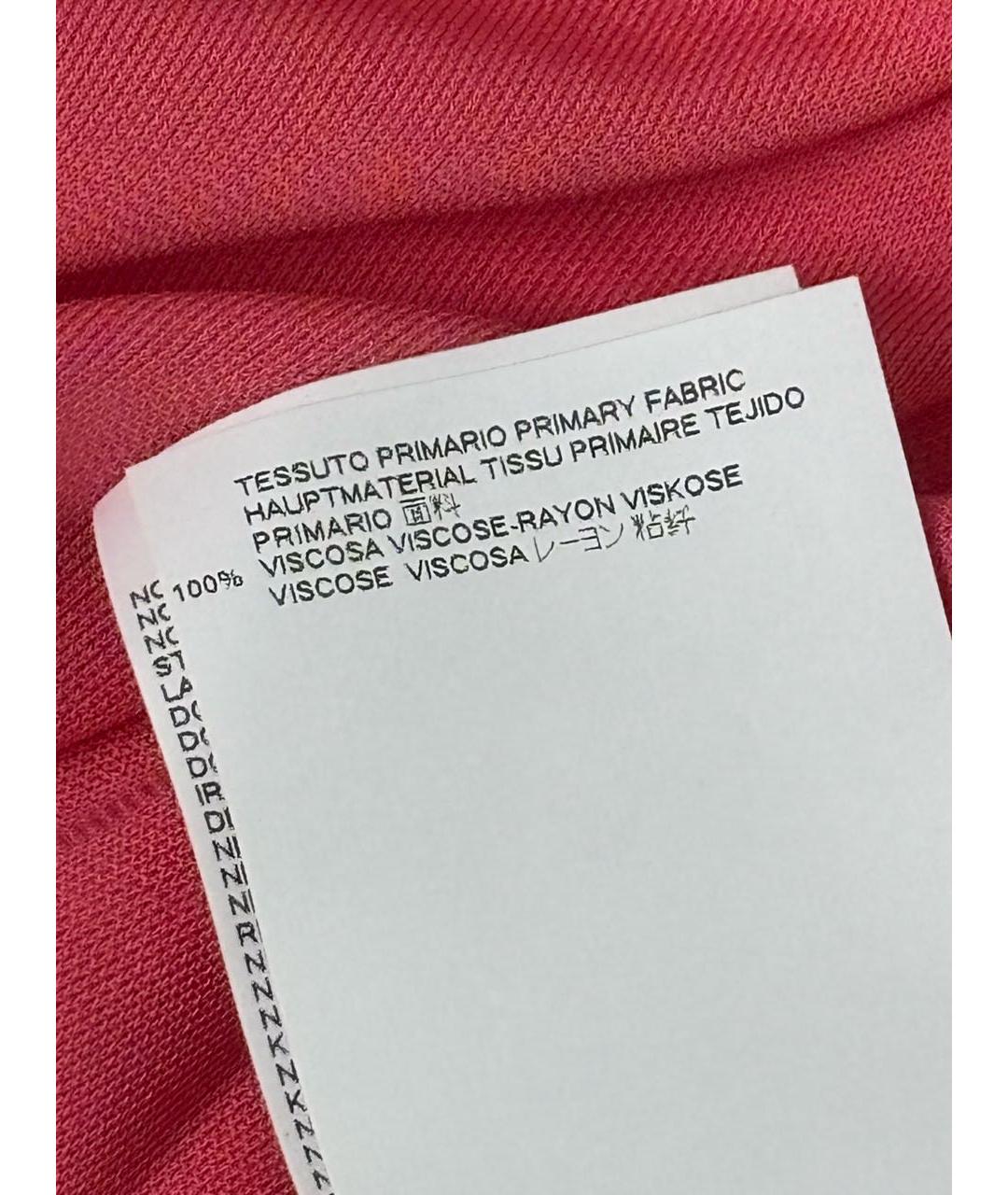 JUST CAVALLI Розовое вискозное вечернее платье, фото 8