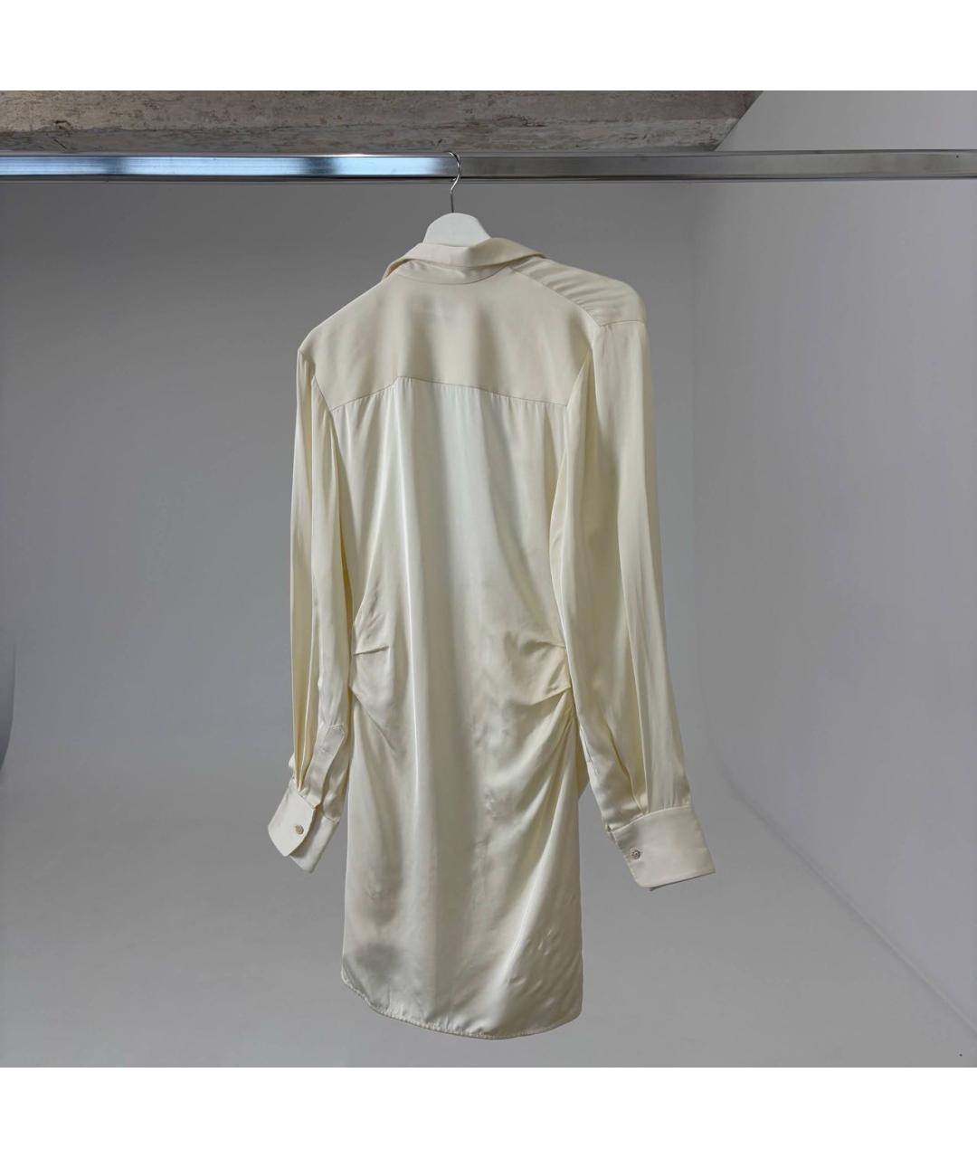 JACQUEMUS Бежевое коктейльное платье, фото 5