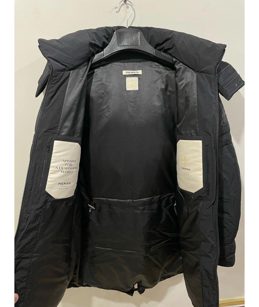 PREMIATA Черный полиамидовый пуховик, фото 3