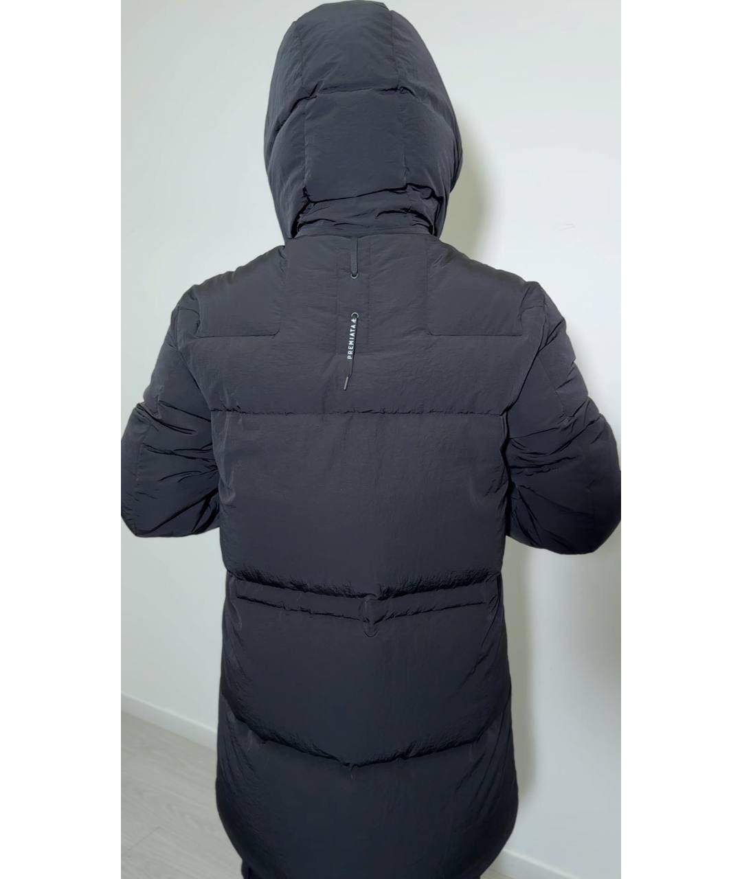 PREMIATA Черный полиамидовый пуховик, фото 2