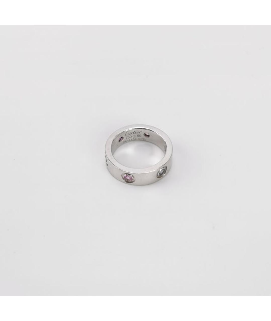 CARTIER Серебряное кольцо из белого золота, фото 2