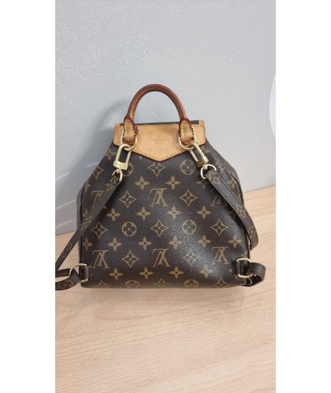 LOUIS VUITTON Коричневый рюкзак, фото 8