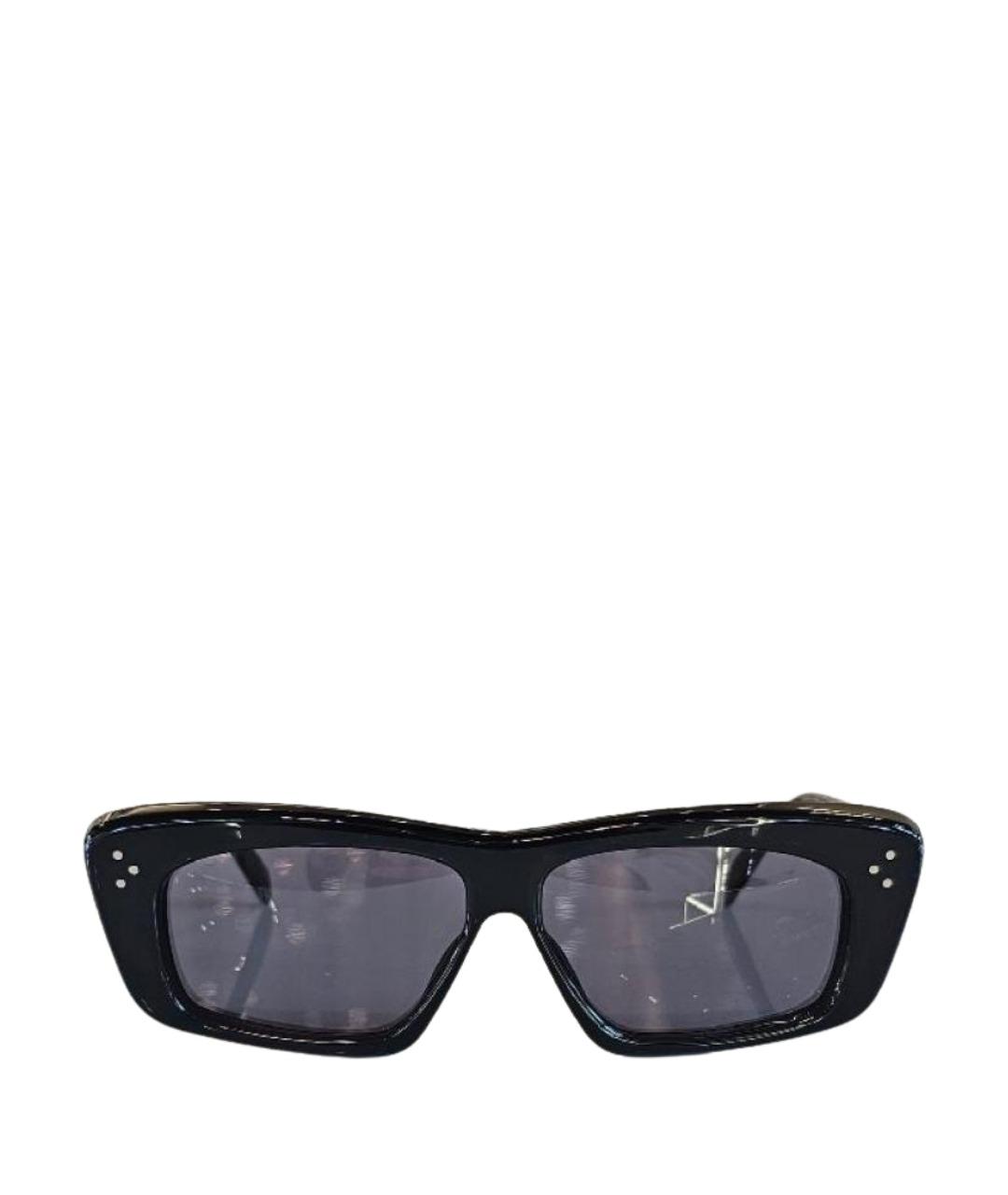 CELINE Черные пластиковые солнцезащитные очки, фото 1