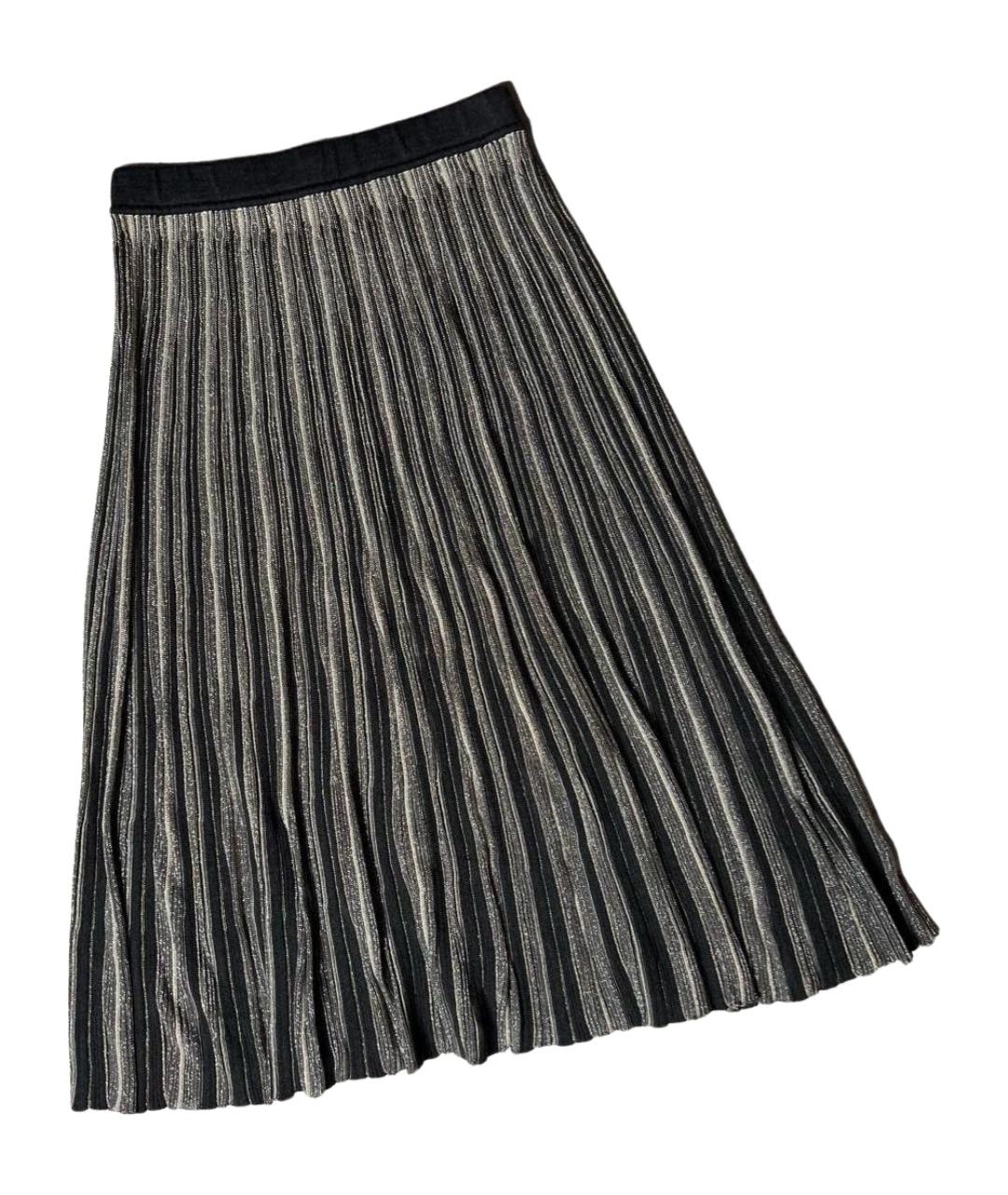 FALCONERI Антрацитовая юбка миди, фото 1