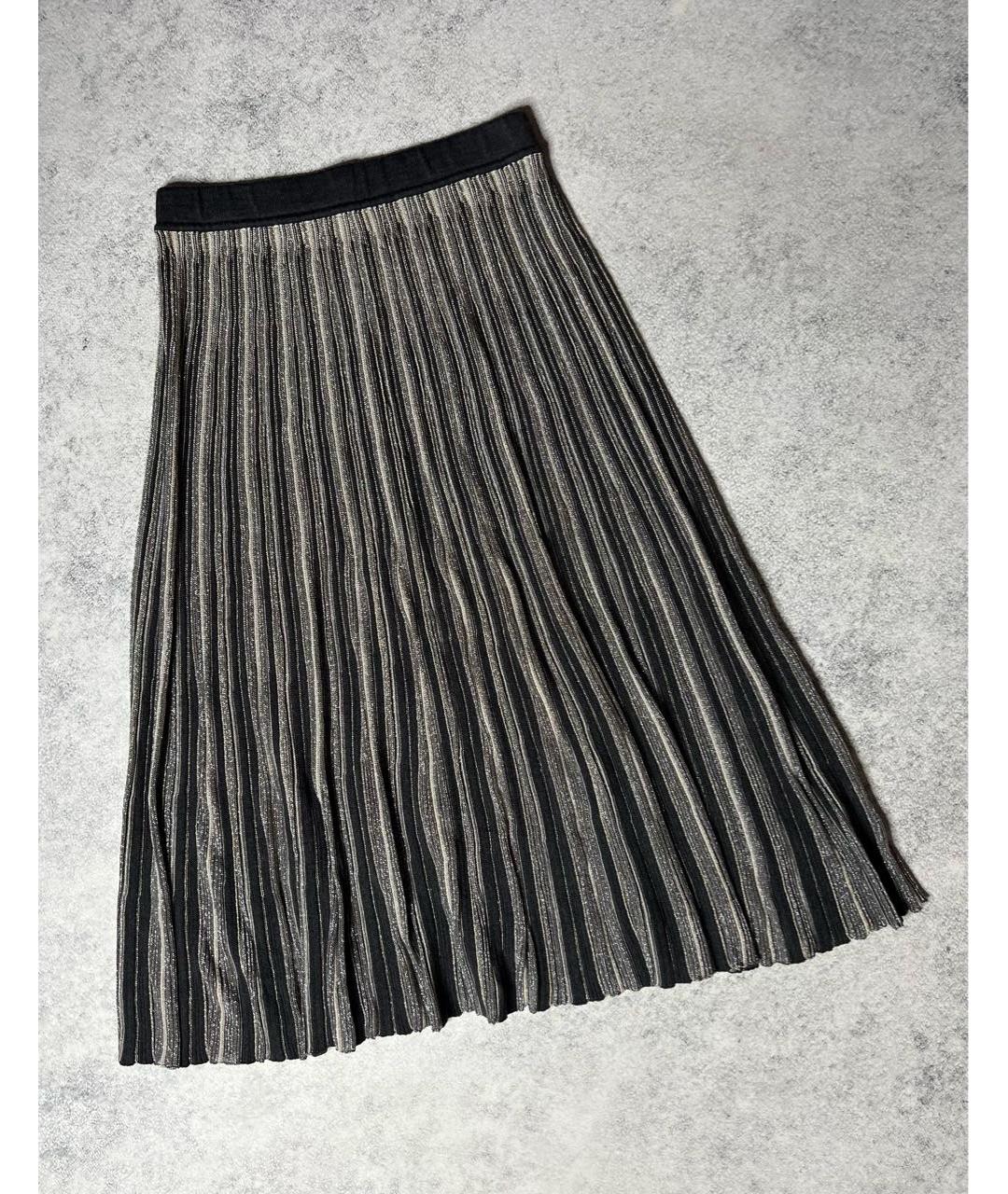 FALCONERI Антрацитовая юбка миди, фото 8