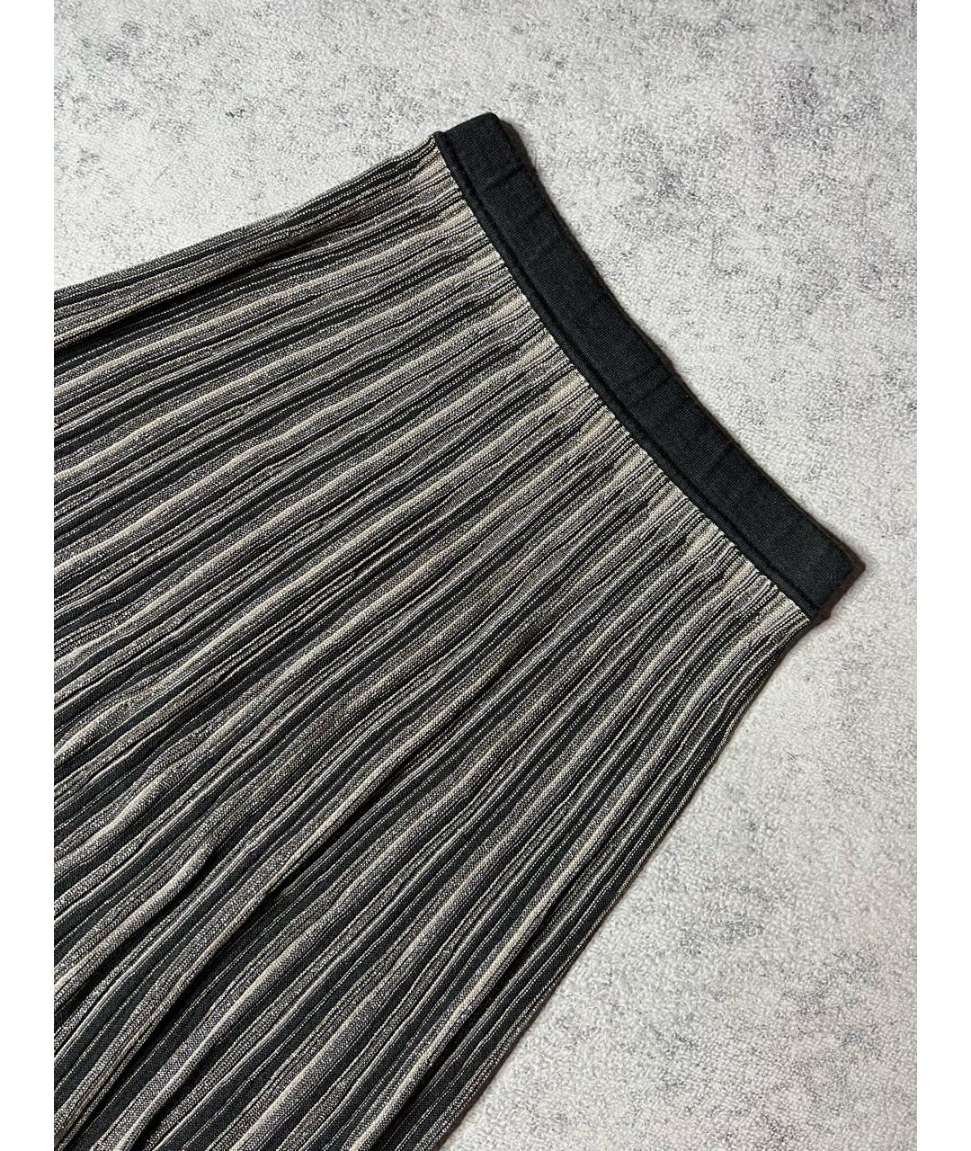 FALCONERI Антрацитовая юбка миди, фото 3