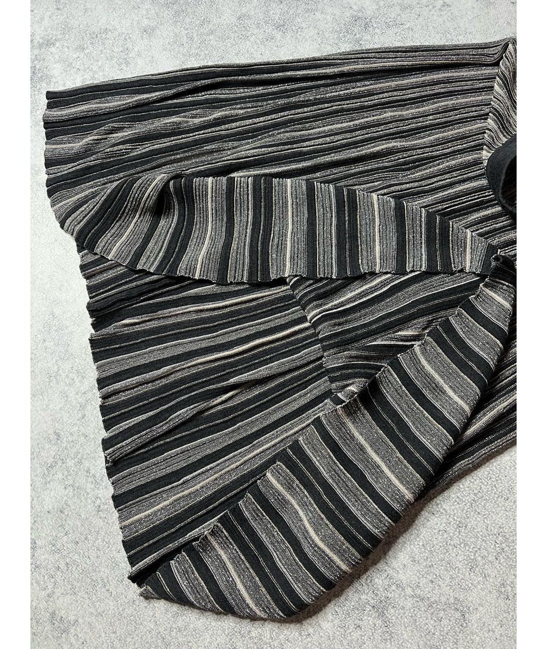 FALCONERI Антрацитовая юбка миди, фото 6