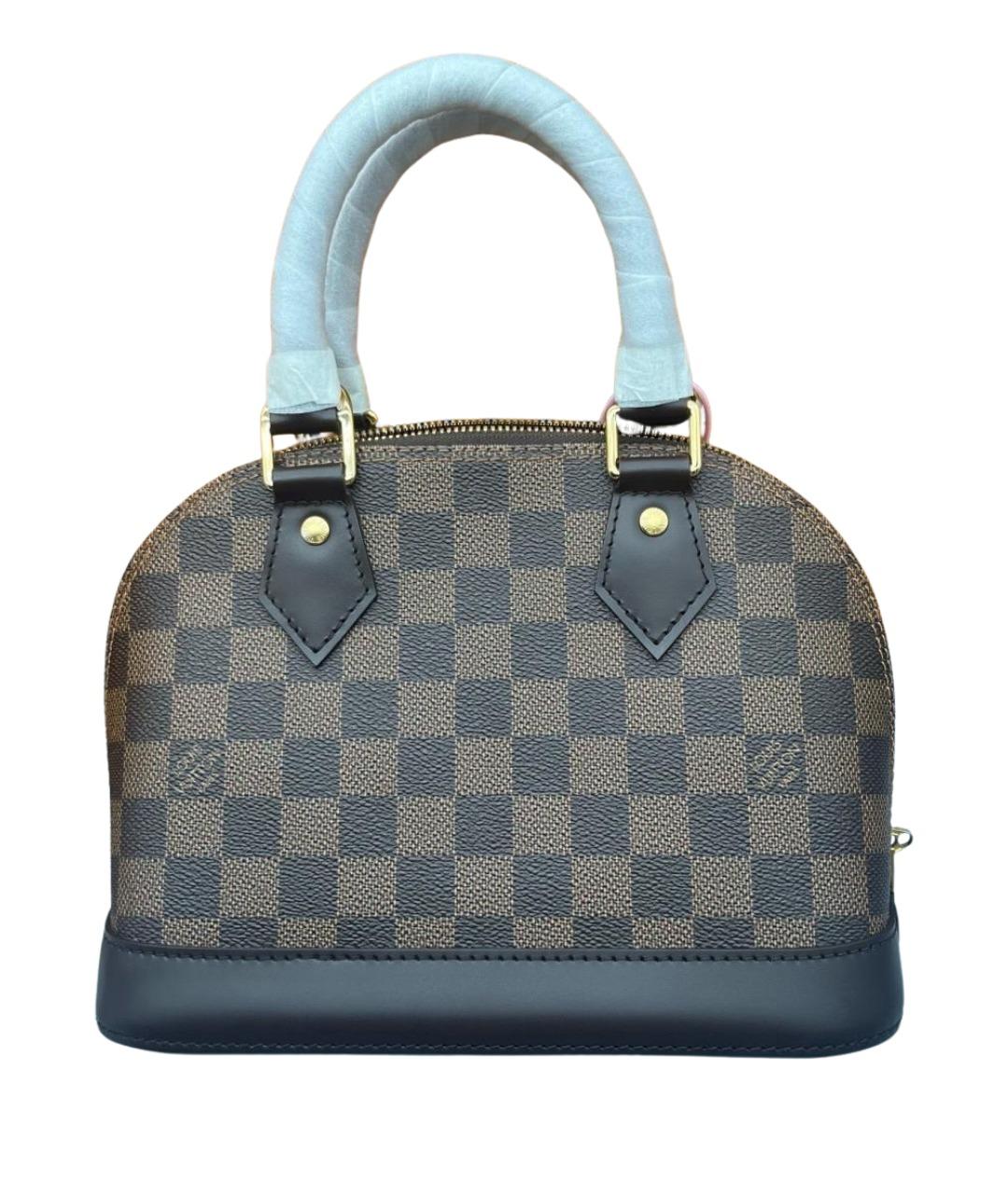 LOUIS VUITTON Коричневая сумка с короткими ручками, фото 1