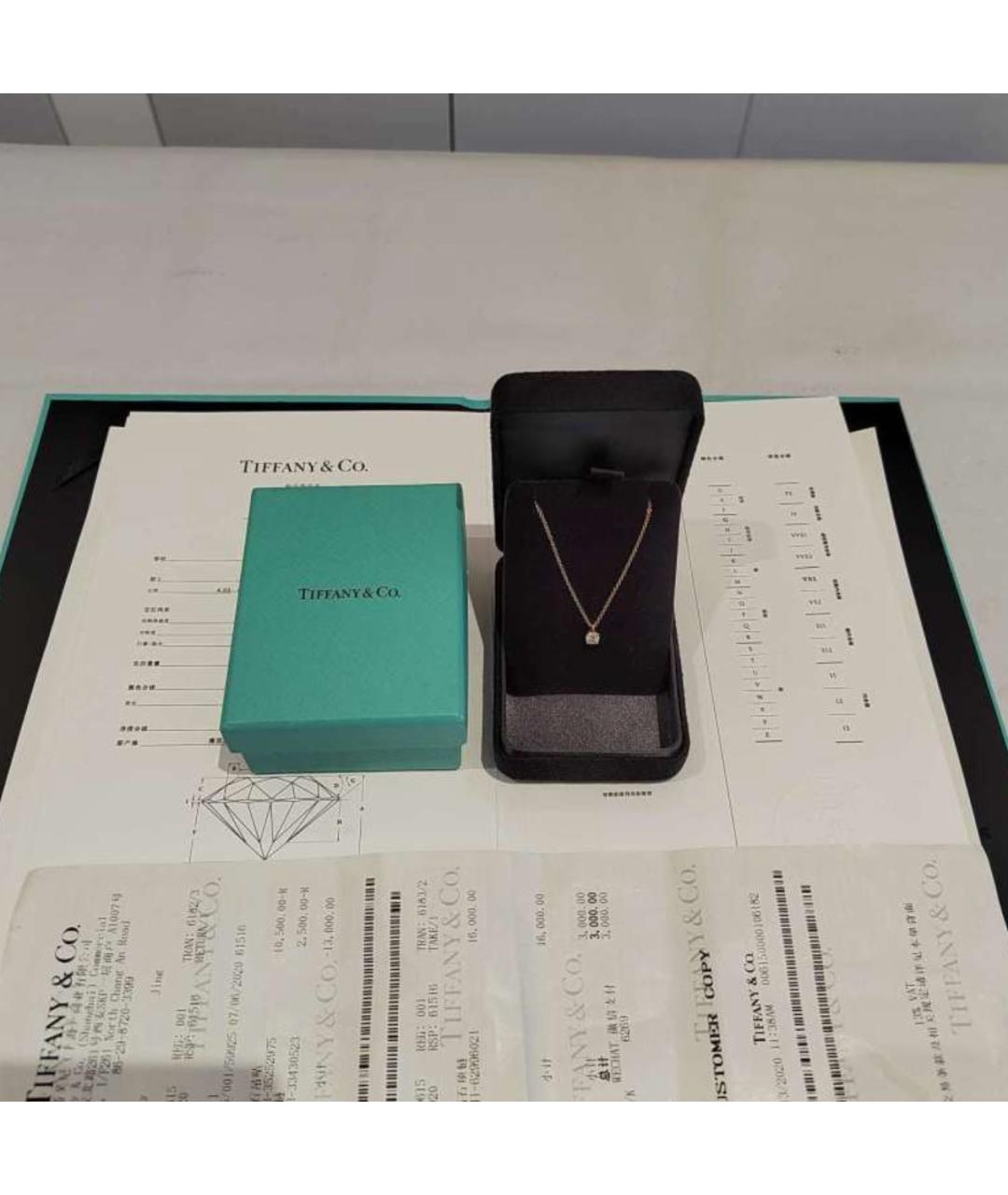 TIFFANY&CO Золотая подвеска из розового золота, фото 2