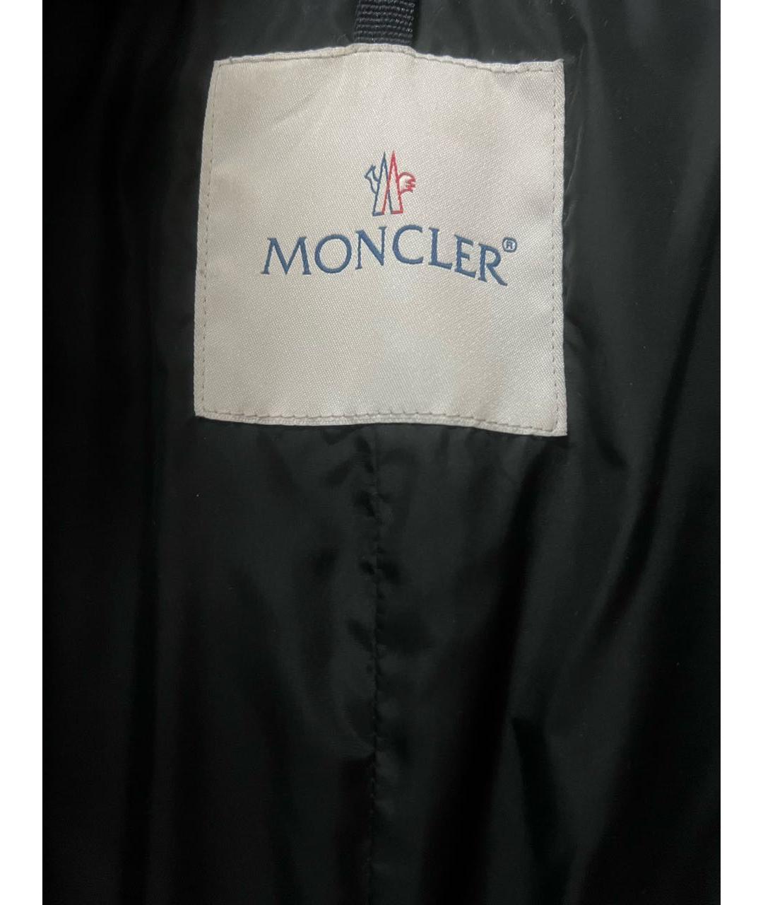 MONCLER Антрацитовая шерстяная куртка, фото 3