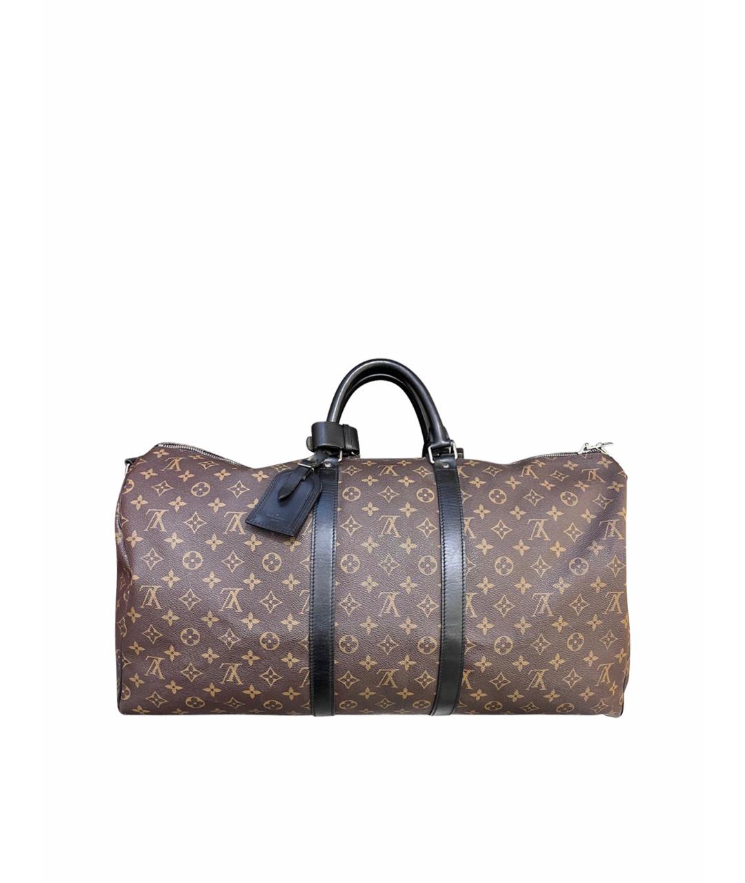 LOUIS VUITTON Коричневая дорожная/спортивная сумка, фото 1