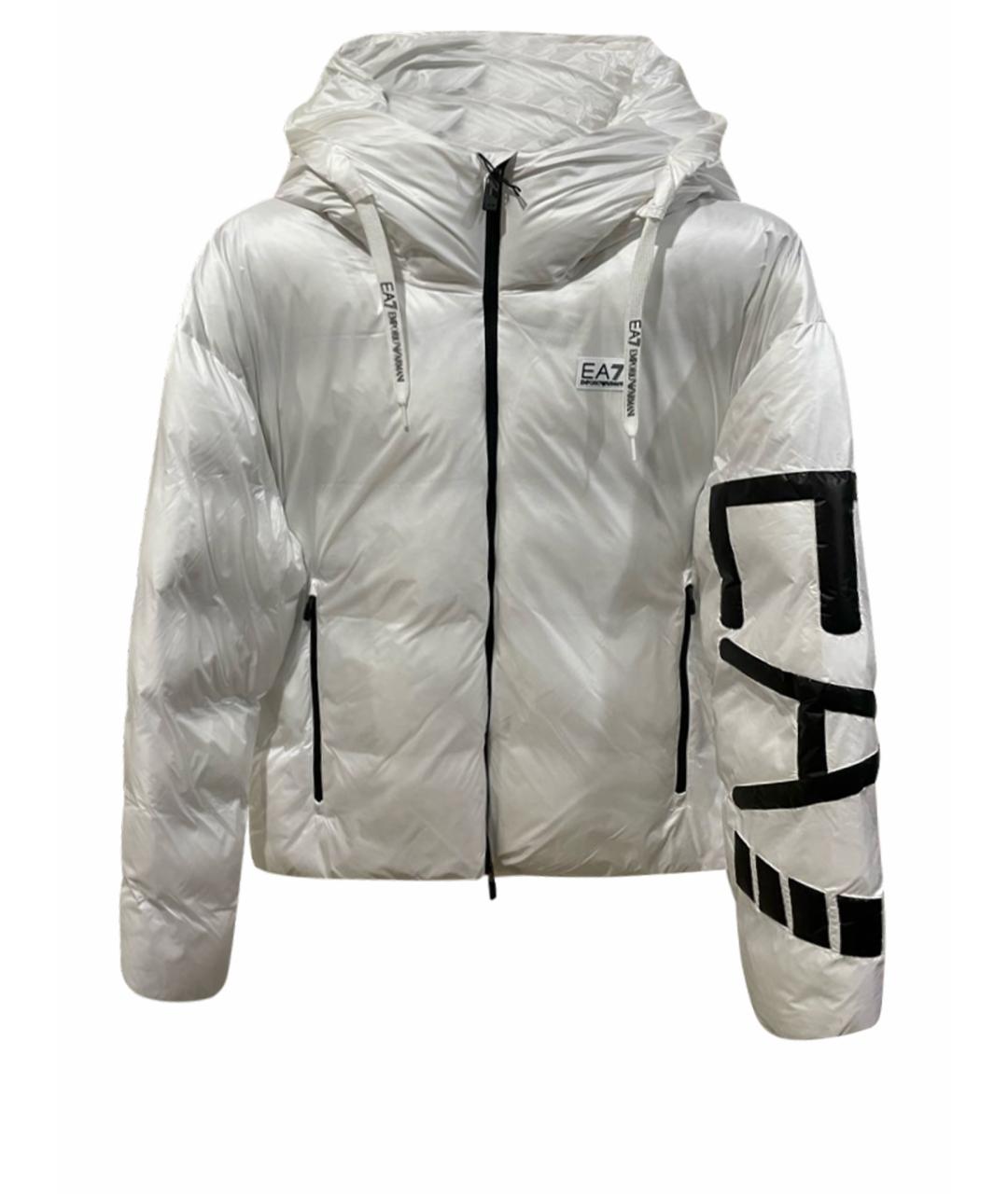 EMPORIO ARMANI Белый полиэстеровый пуховик, фото 1