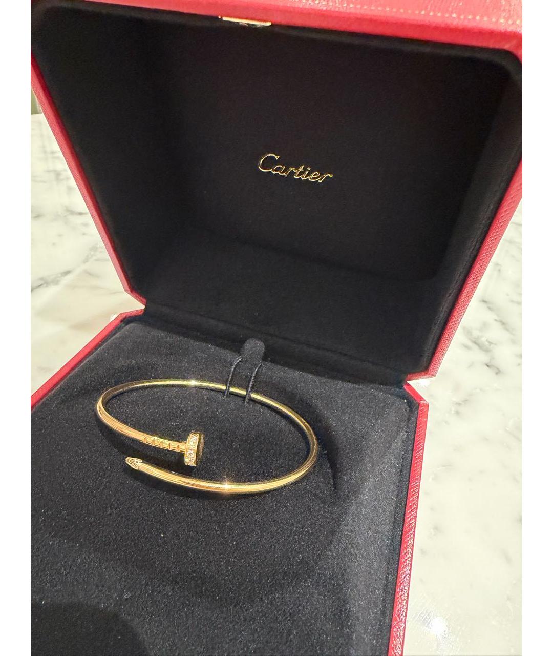 CARTIER Золотой браслет из желтого золота, фото 3