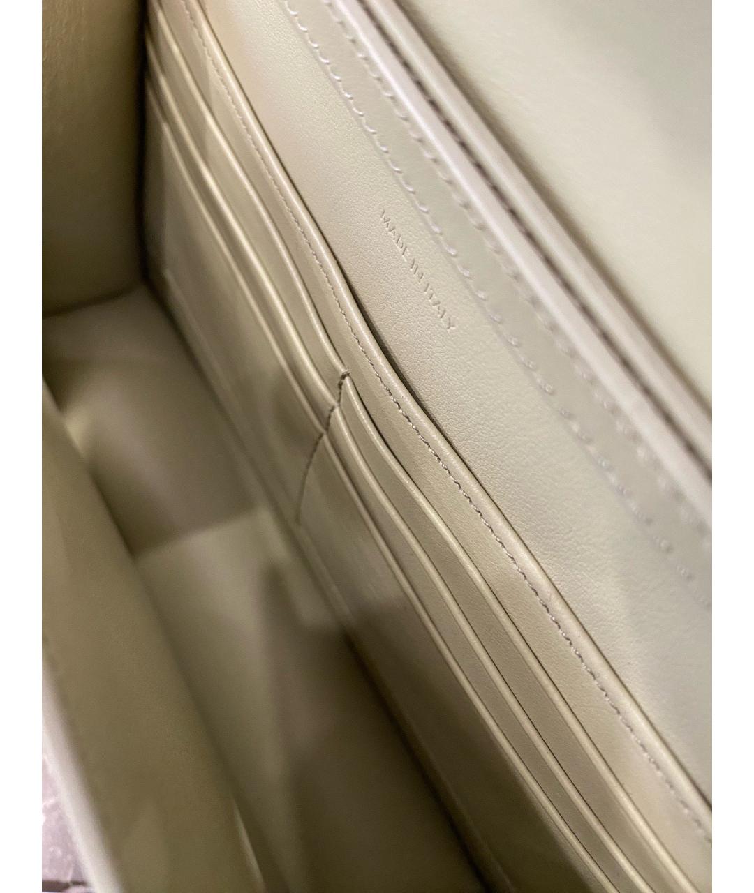 CELINE Зеленая кожаная сумка через плечо, фото 4