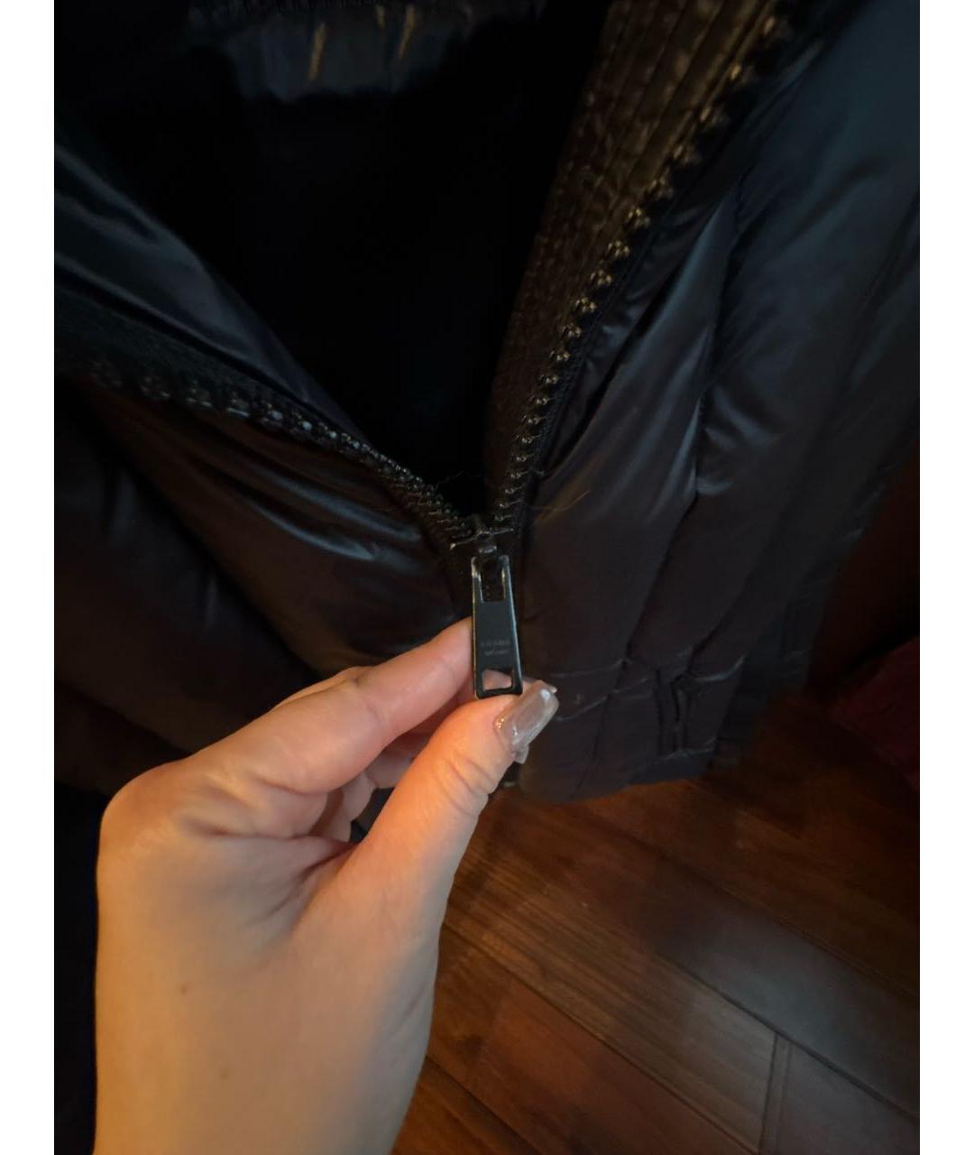 PRADA Черная полиамидовая куртка, фото 4