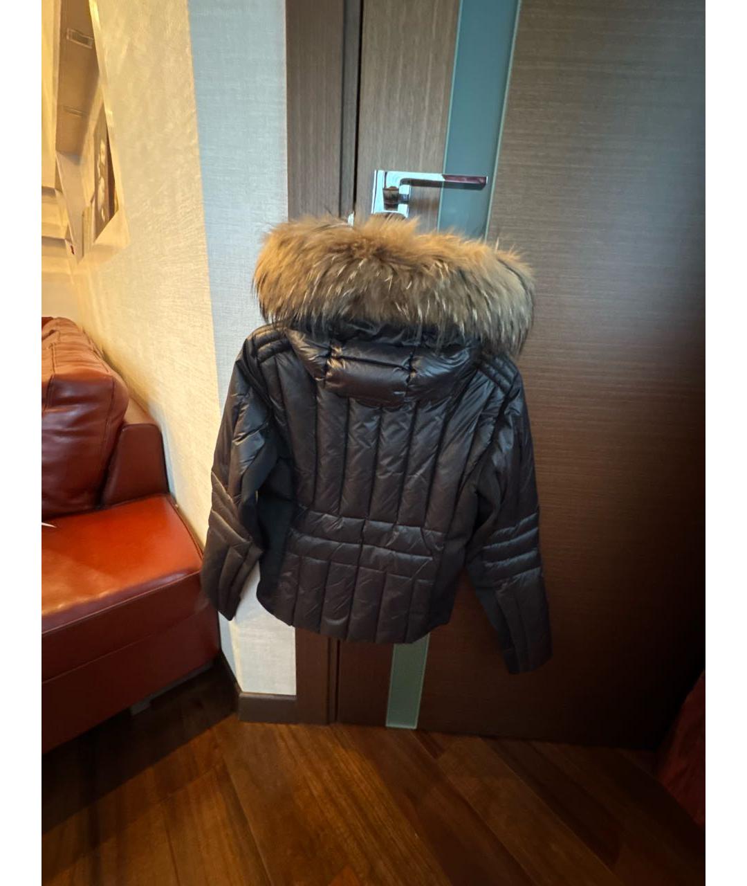 PRADA Черная полиамидовая куртка, фото 2