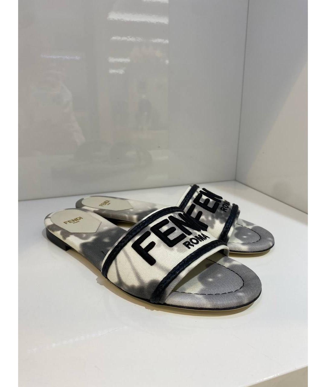 FENDI Мульти сабо, фото 4