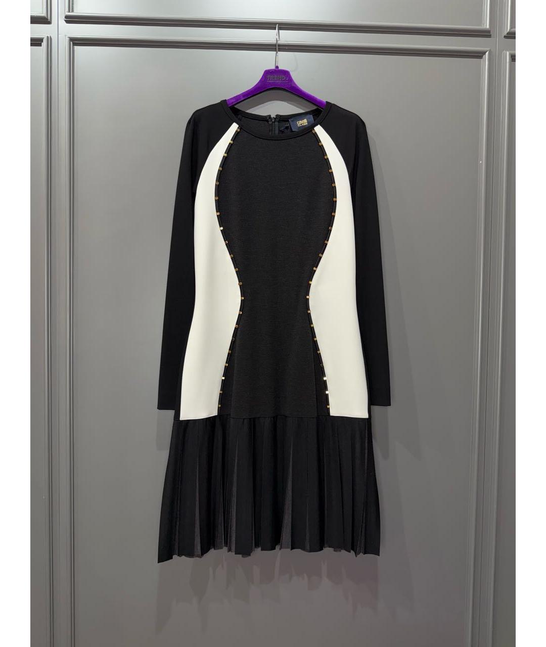 ROBERTO CAVALLI Мульти вискозное повседневное платье, фото 9