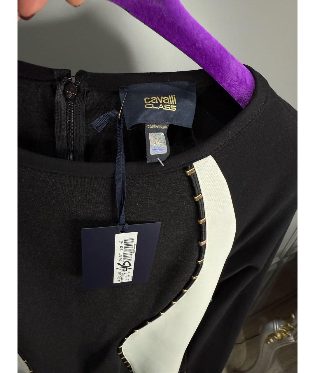 ROBERTO CAVALLI Мульти вискозное повседневное платье, фото 4