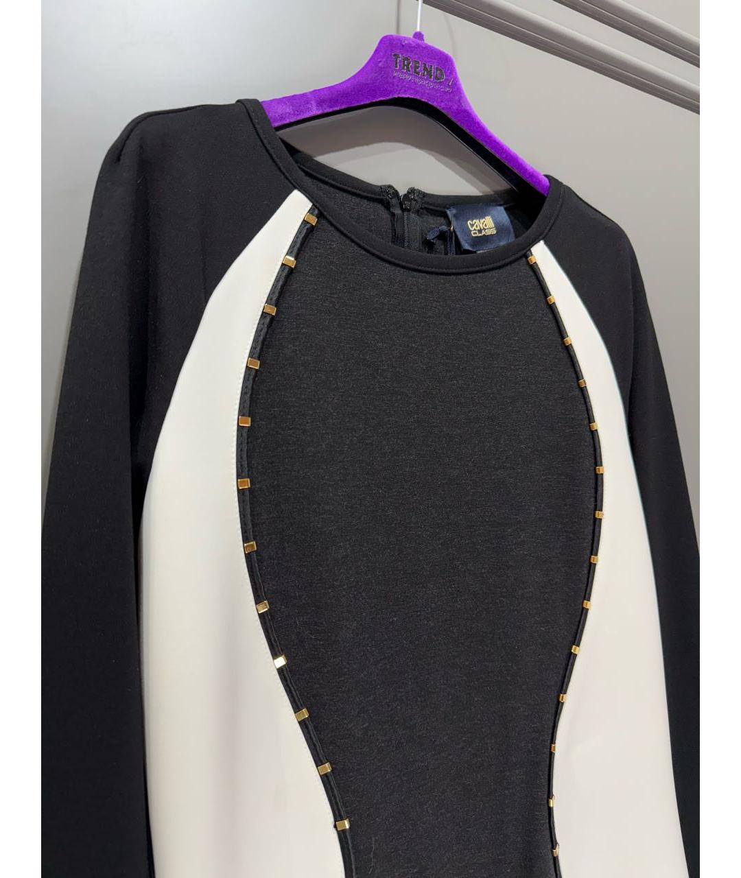 ROBERTO CAVALLI Мульти вискозное повседневное платье, фото 3