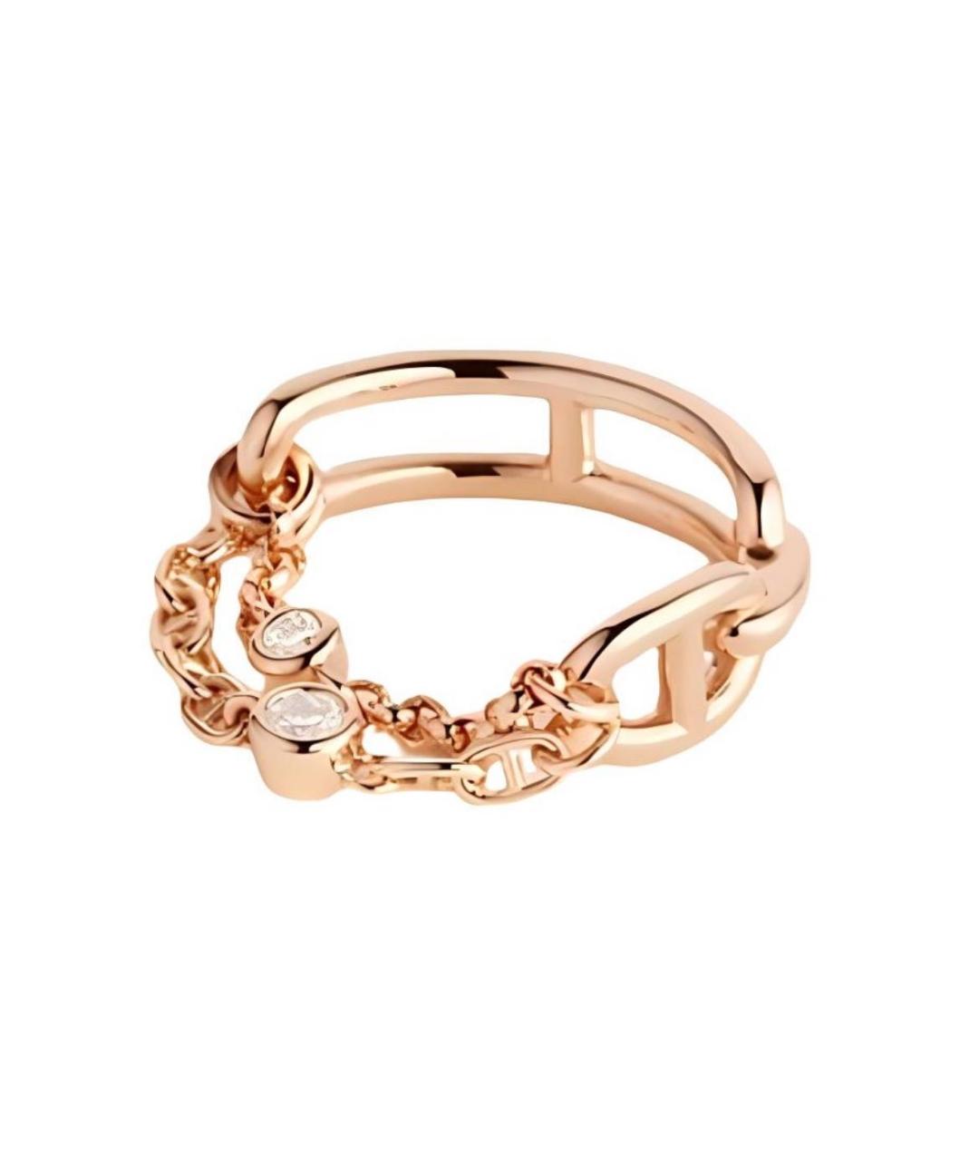 HERMES Золотое кольцо из розового золота, фото 1