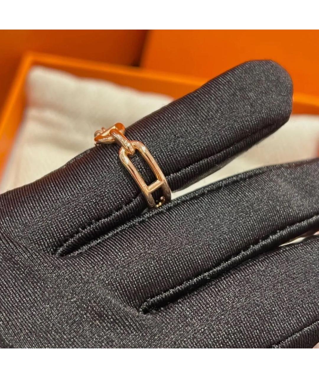 HERMES Золотое кольцо из розового золота, фото 3
