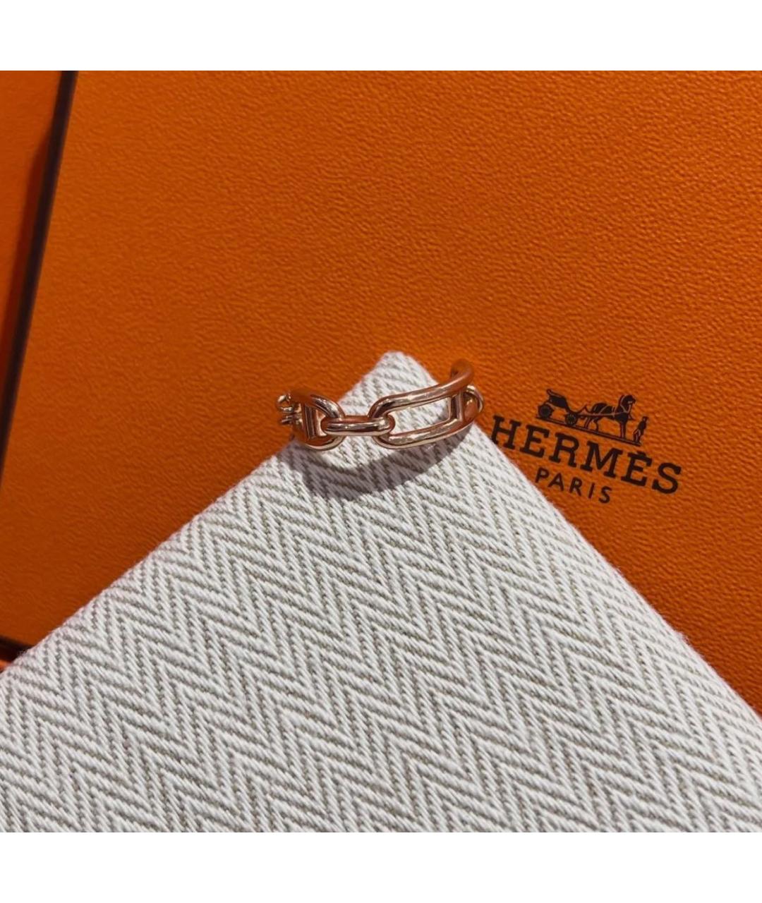 HERMES Золотое кольцо из розового золота, фото 6