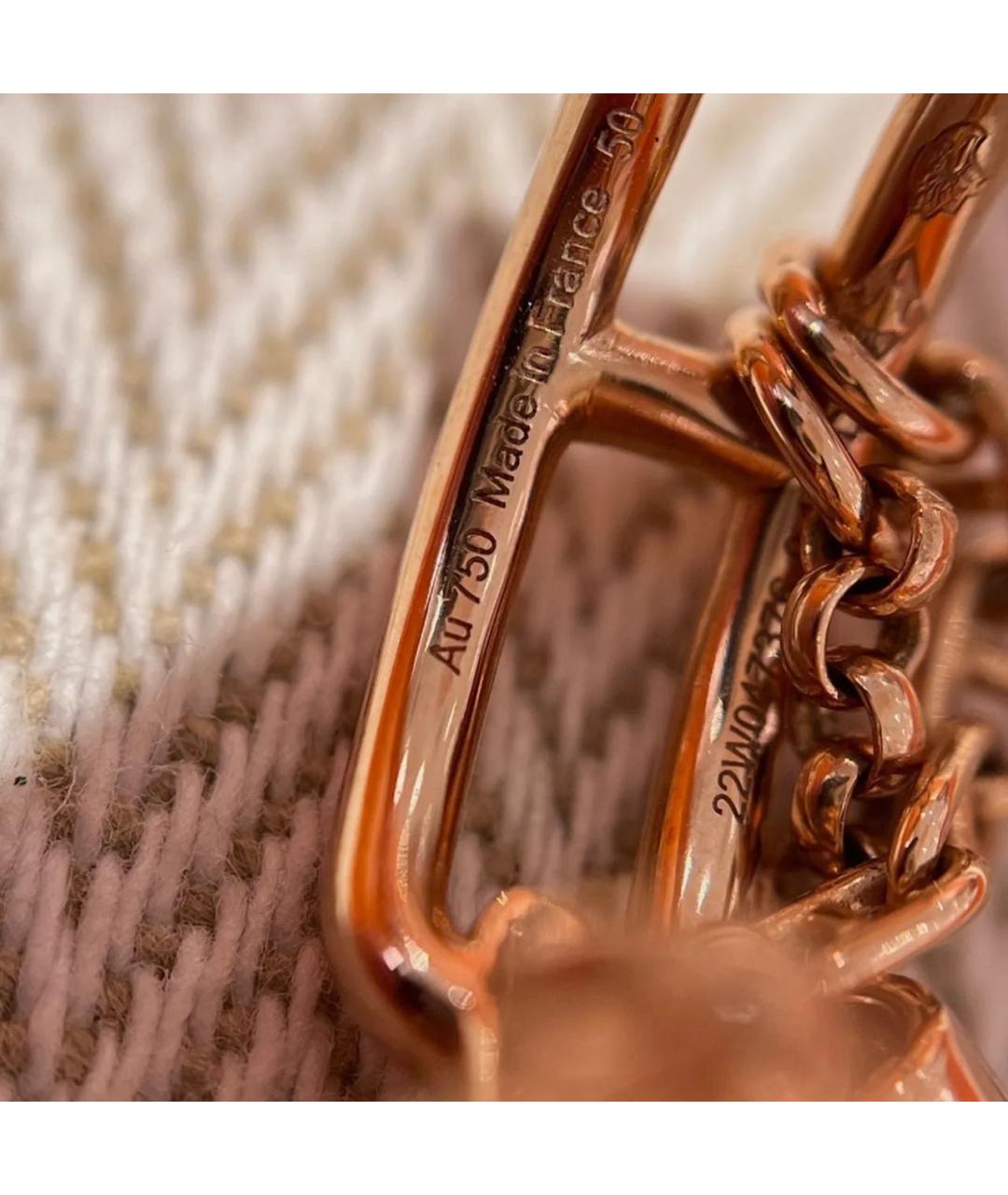 HERMES Золотое кольцо из розового золота, фото 4