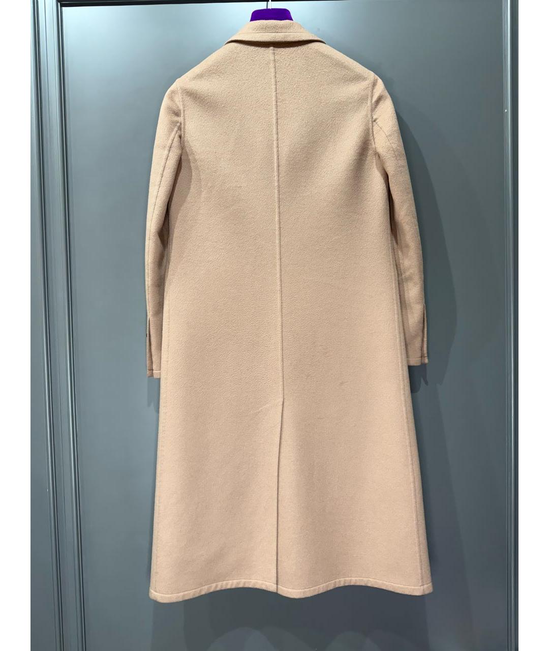 VALENTINO Бежевое шерстяное пальто, фото 3