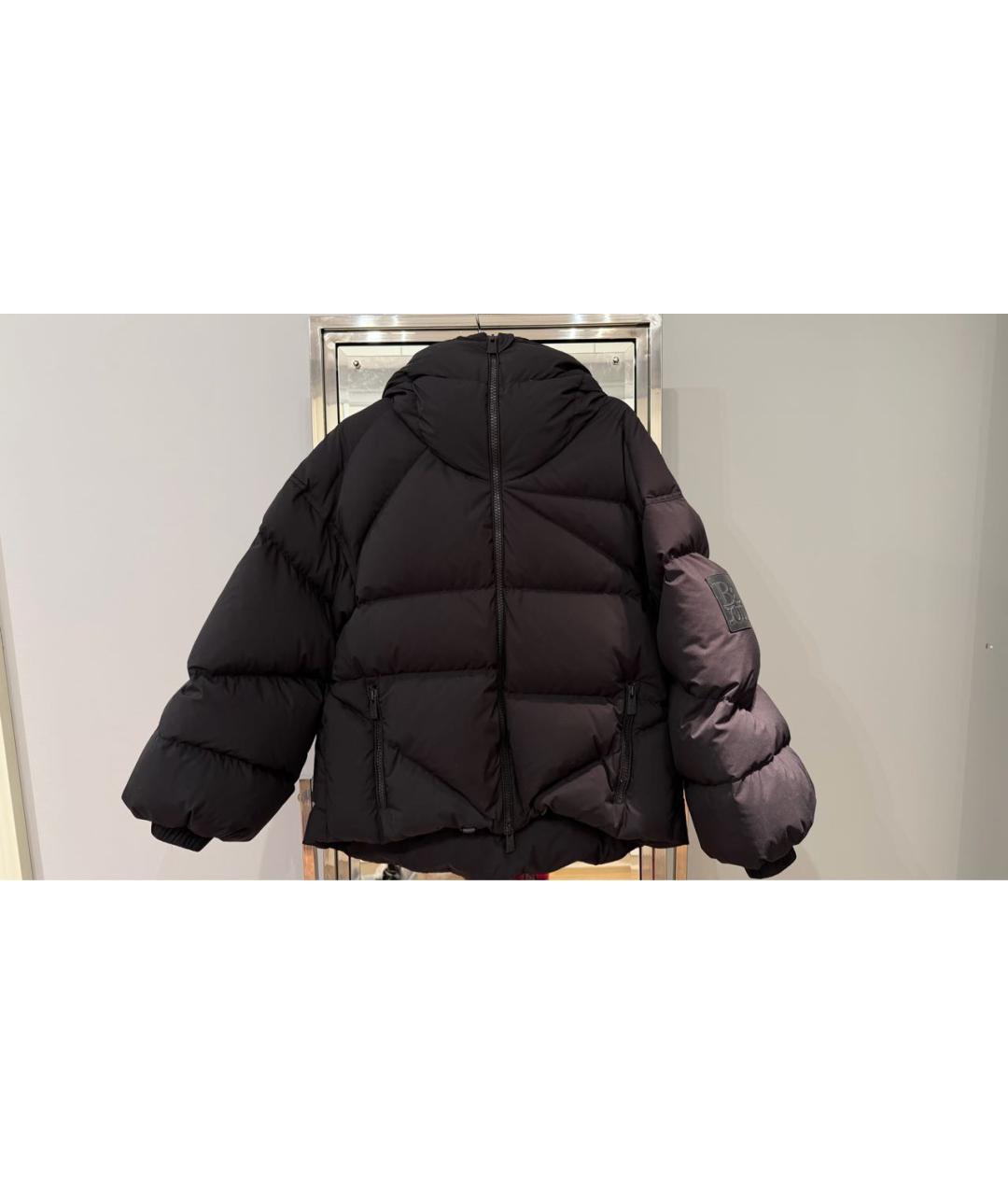 BACON Черный полиэстеровый пуховик, фото 4