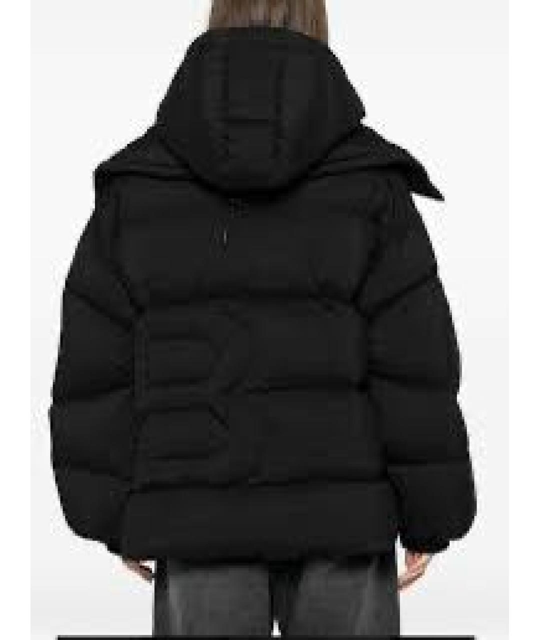 BACON Черный полиэстеровый пуховик, фото 2