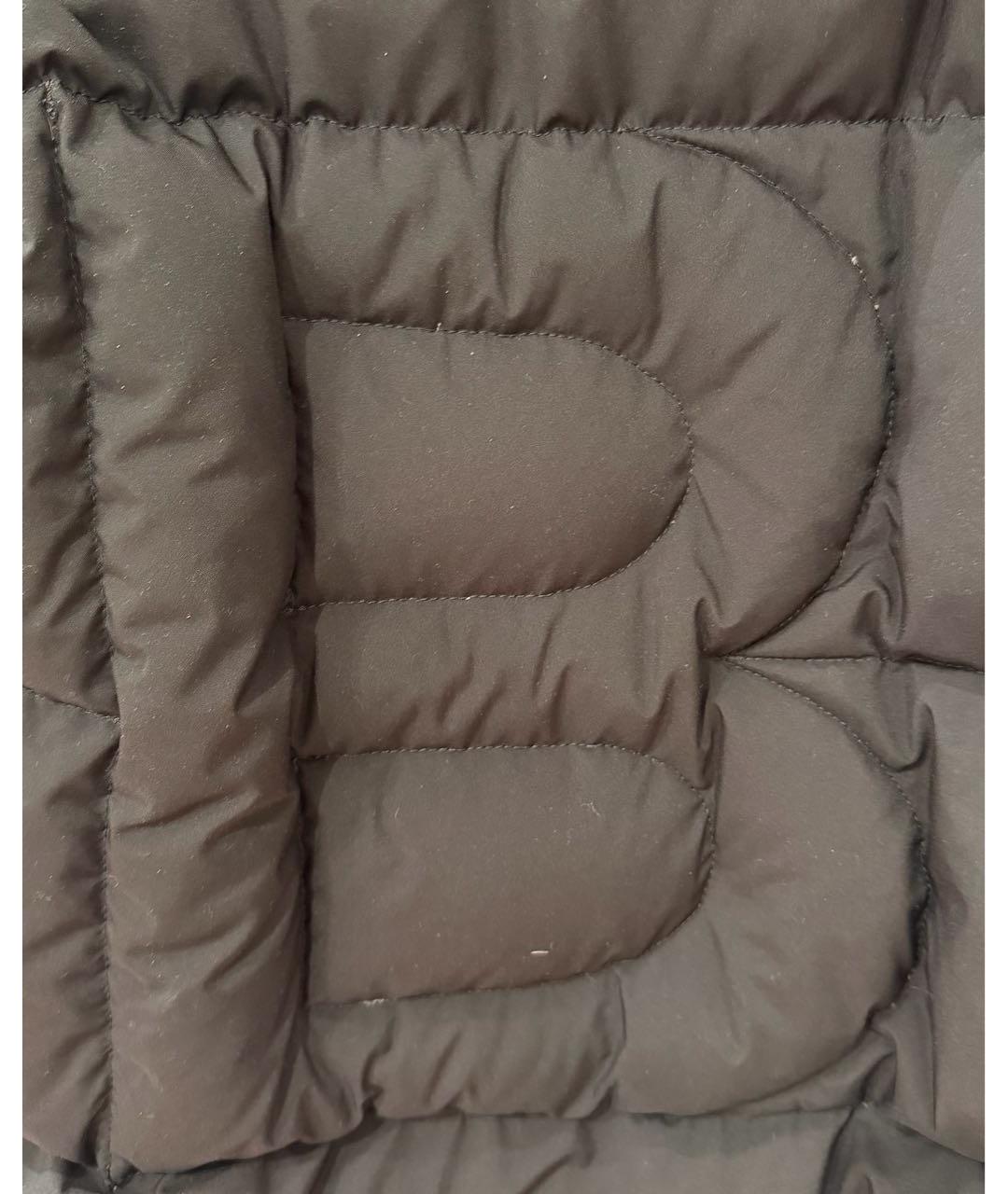 BACON Черный полиэстеровый пуховик, фото 8