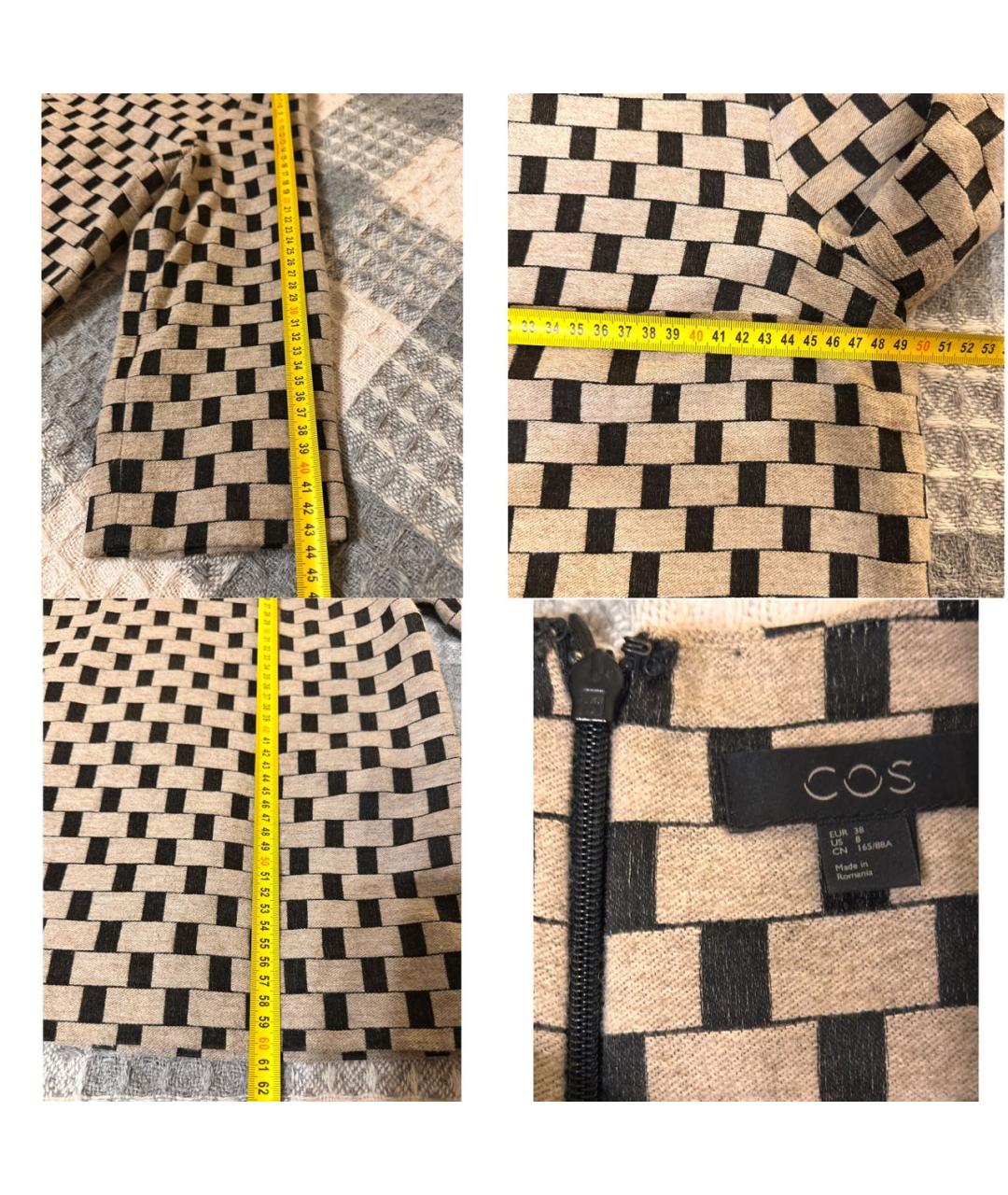 COS Мульти шерстяной костюм с юбками, фото 4