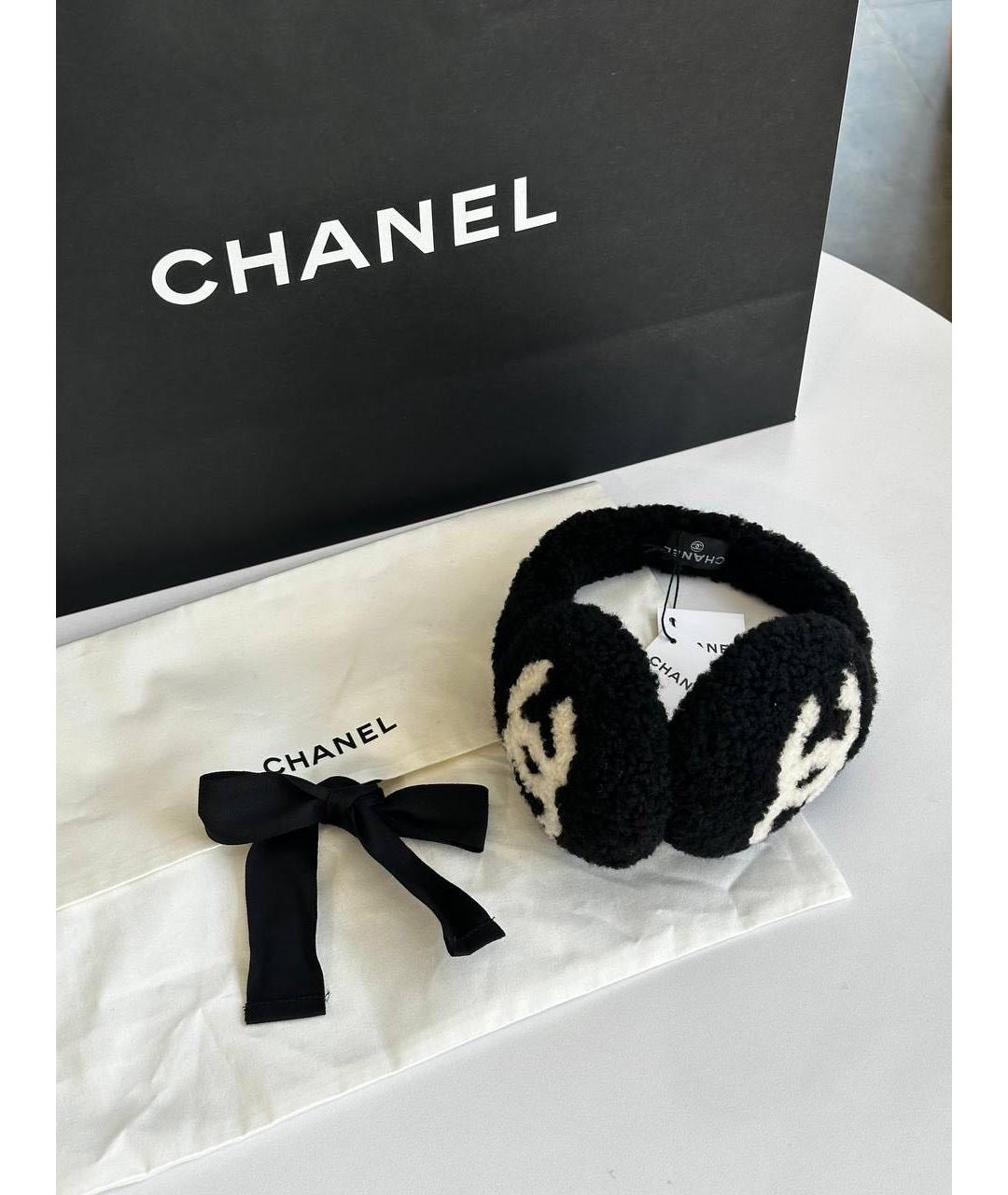 CHANEL Черные наушники, фото 5