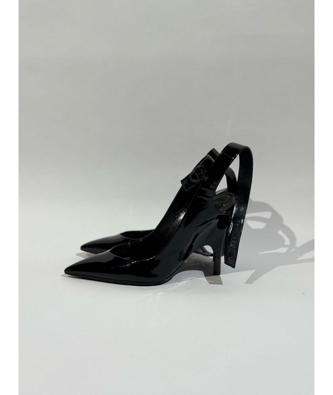 TOM FORD Черные туфли из лакированной кожи, фото 5