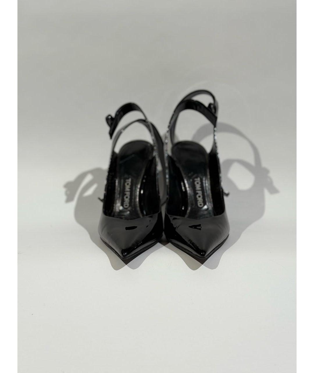 TOM FORD Черные туфли из лакированной кожи, фото 2