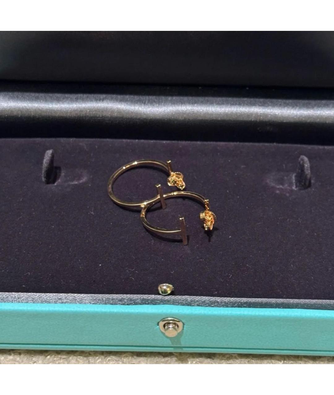 TIFFANY&CO Золотые серьги из розового золота, фото 2