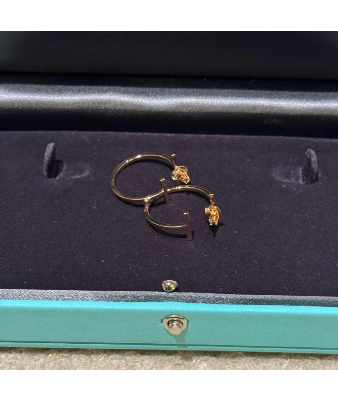 TIFFANY&CO Золотые серьги из розового золота, фото 5