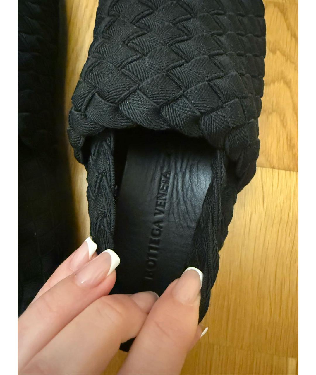 BOTTEGA VENETA Черные мокасины, фото 5