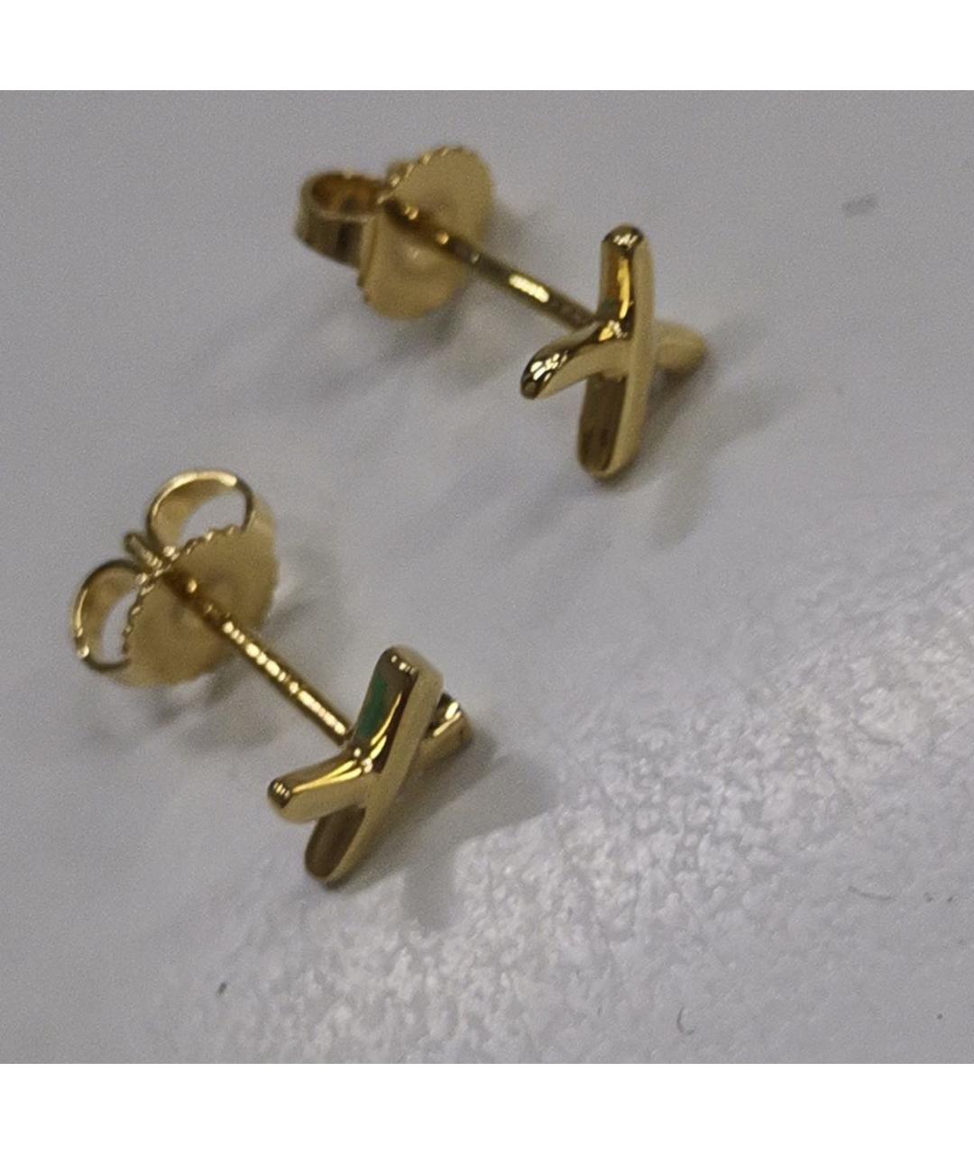 TIFFANY&CO Золотые серьги из желтого золота, фото 2