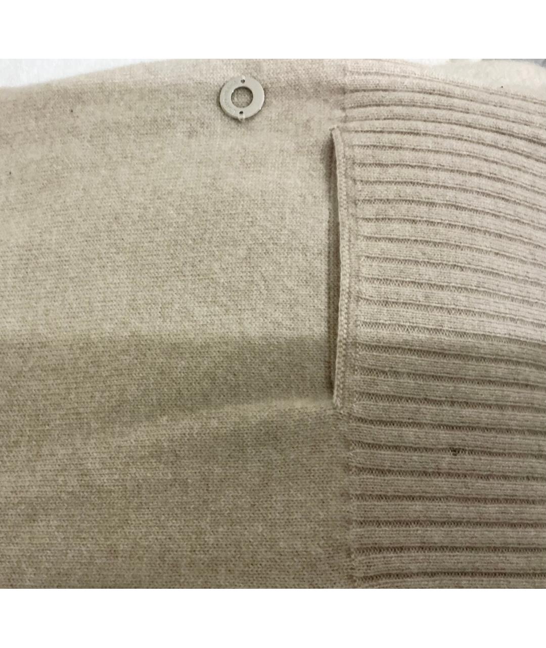 LORO PIANA Бежевый кашемировый кардиган, фото 4